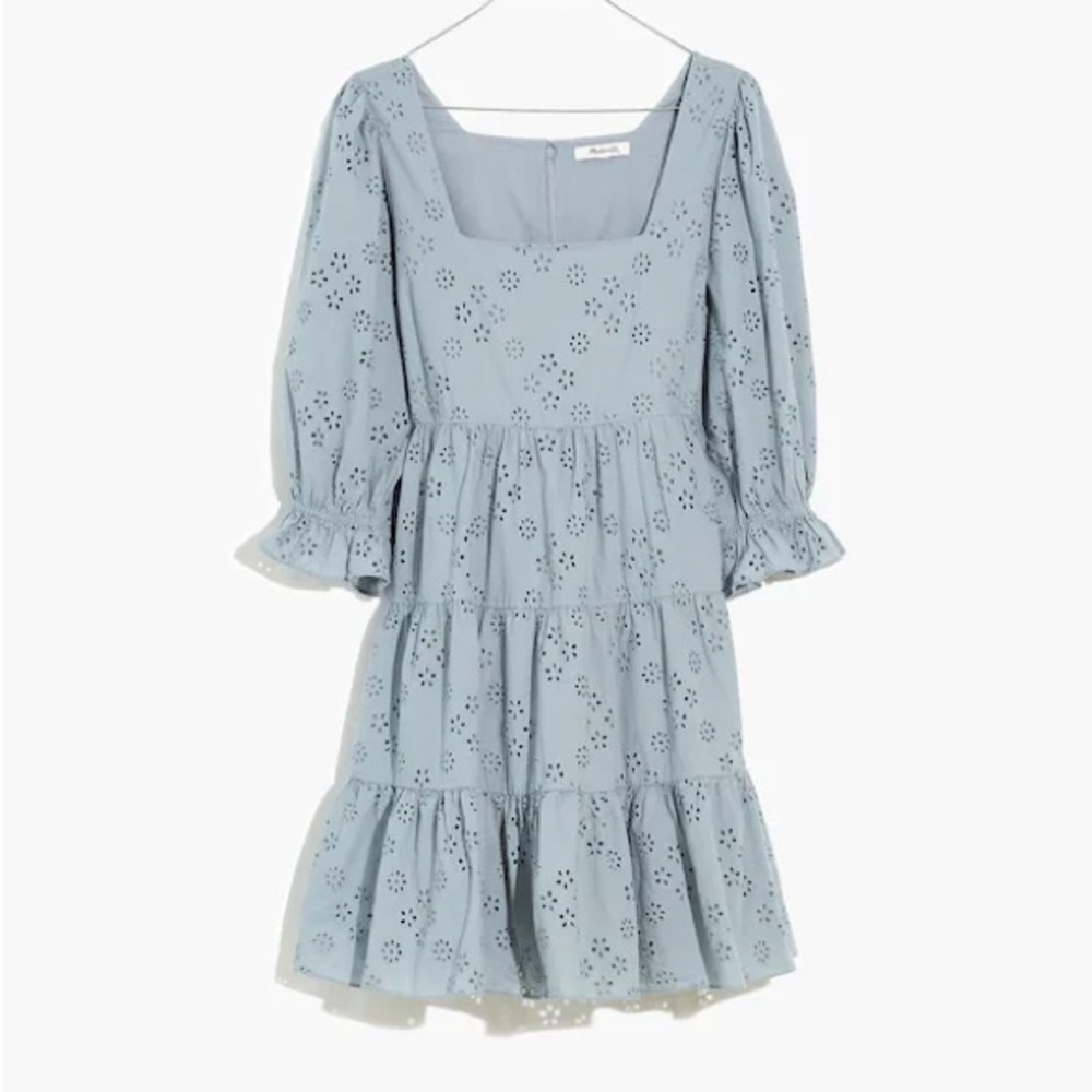 Madewell Eyelet Lizzie Babydoll Dress